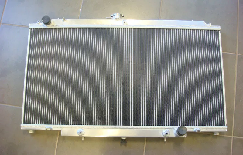 aluminium radiator For Nissan PATROL Y61 TB45E