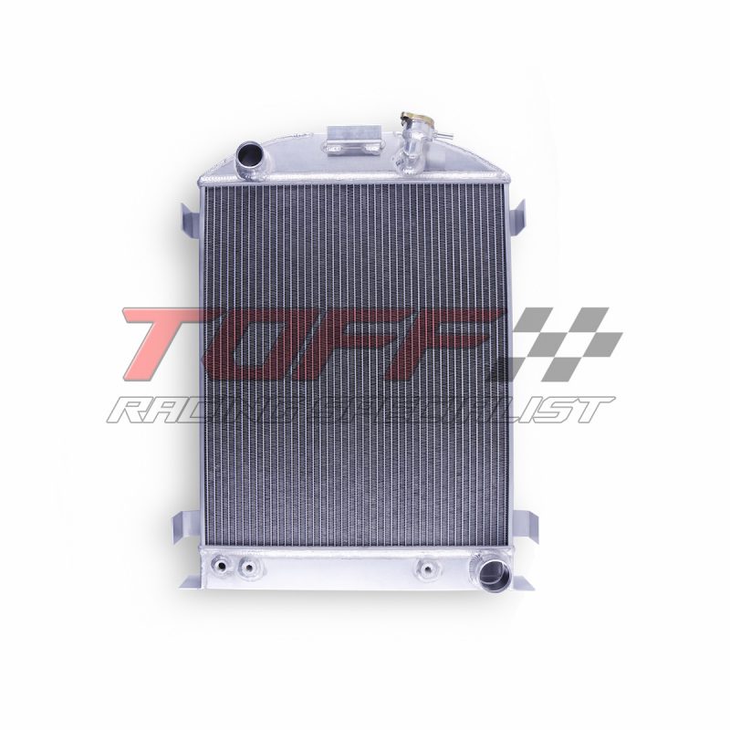 3 Rows Aluminum Racing Radiator for Ford Hi-Boy Chevy V8 Engine 1932-1934