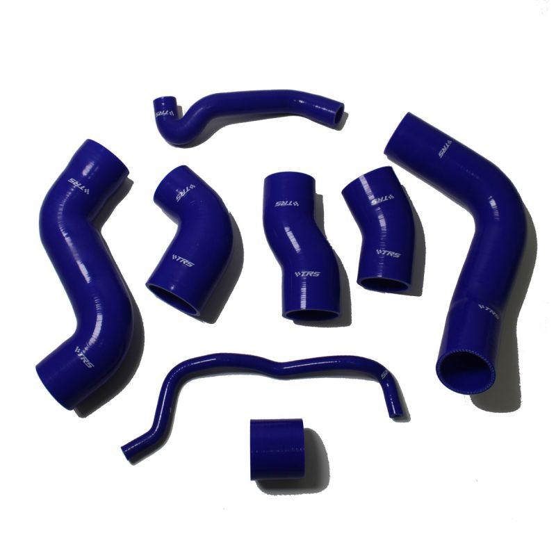 8pieces boost turbo intercooler hose for Audi TT S3 225HP BAM APX 1999-2006 Seat Leon Cupra R BAM 2003-2006 Blue